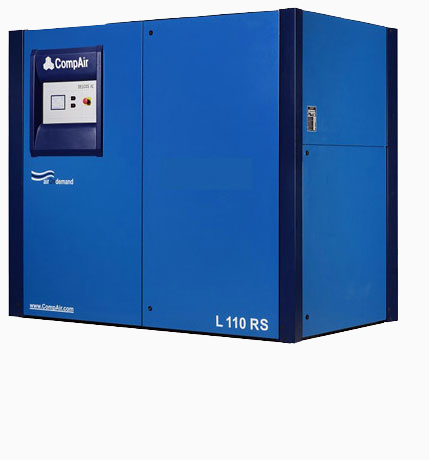 康普艾(CompAir)微油螺旋式空氣壓縮機，微油螺旋式變頻空氣壓縮機